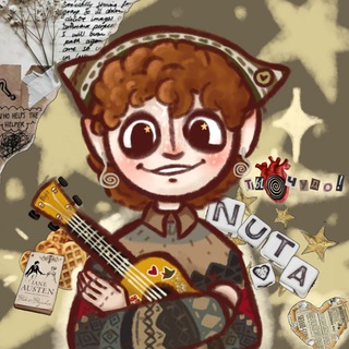 Логотип @nuta_writer - ‧͙⁺. уютный уголок Нуты‧͙⁺.(закрыт)