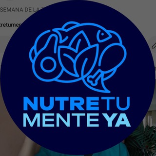 Логотип @nutretumenteya - NUTRE TU MENTE YA 🤯