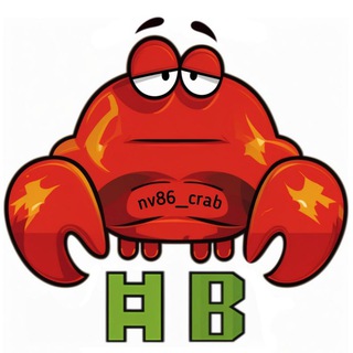 Логотип @nv86_crab - Типичный краб Нижневартовск