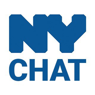 Логотип @nychat - New York Chat