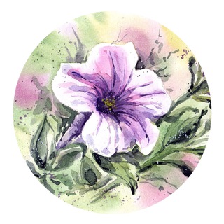 Логотип @nyuta_petunova - АННА ПЕТУНОВА. Авторские схемы для вышивки