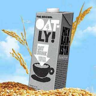 Логотип @oatlymilk - OATLY