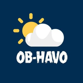Логотип @ob_havo_pagoda_havo_obixavo_uzb - OB HAVO 🌤