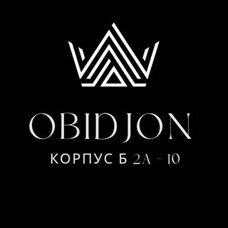 Логотип @obidjon22107 - Корпус Б 2А-10 OBIDJON | Садовод