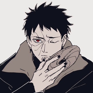 Логотип @obittoo - обито учиха