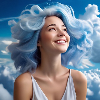 Логотип @oblakomu - Облако мыслей 💭