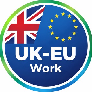 Логотип @obyavleniya_anglia - UK-EU Work 🇬🇧 — Jobs & Opportunities