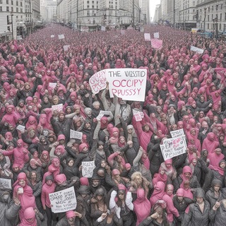 Логотип @occupussy - OCCUPY PUSSY