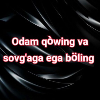 Логотип @odam_qoshamiz_davay - Odam qòwsangiz bonus bor😊