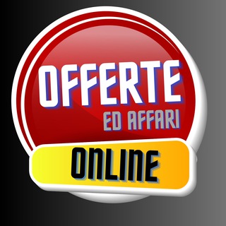 Логотип @offertedaffarionline - Offerte ed Affari Online | I migliori ERRORI DI PREZZO ed offerte selezionate 🌐