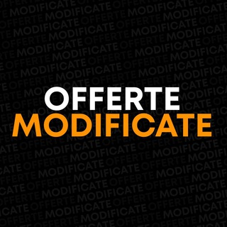Логотип @offertemodificate - OFFERTE MODIFICATE