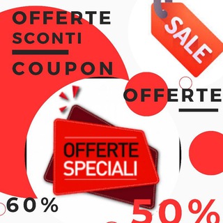 Логотип @offertesconticoupon01 - Offerte, coupon e sconti👁‍🗨🔺⚡️