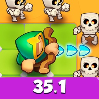 Логотип @official_rushroyale - ❤️ Rush Royale | Официальный канал ❤️