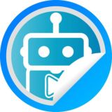 Логотип @offstikbot - Создать стикеры