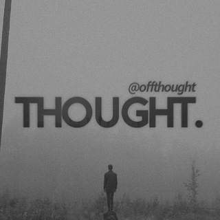 Логотип @offthought - thought.