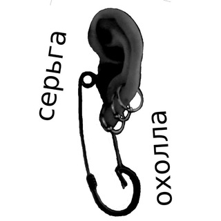 Логотип @okholl_earring - Серьга Охóлла