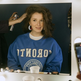 Логотип @okhremenko_k - Швейный бизнес, котики и дети 🐈🙋🏻‍♀️