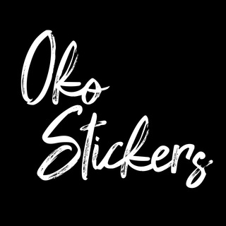 Логотип @oko_stikers - OKO STICKERS - те самые наклейки на телефон