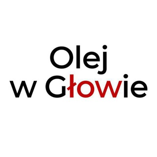 Логотип @olej_w_glowie - Оlej w Głowie