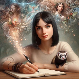 Логотип @olga_abdullaeva_writer - Калейдоскоп букв и слов Ольги Абдуллаевой