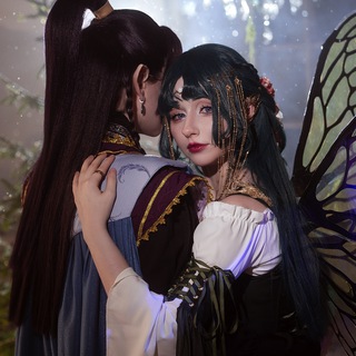 Логотип @olimvy_tg - Mina's cosplay diary 🐈‍⬛