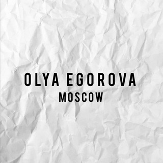 Логотип @olyaegorovamoscow - OLYA EGOROVA Moscow