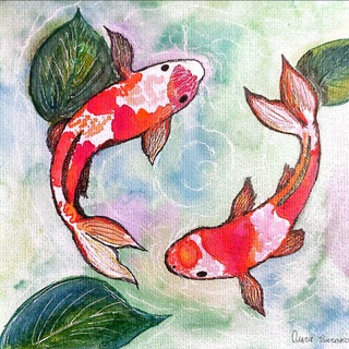 Логотип @olyafomart - Искусство от Оли