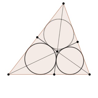 Логотип @olympgeom - Олимпиадная геометрия