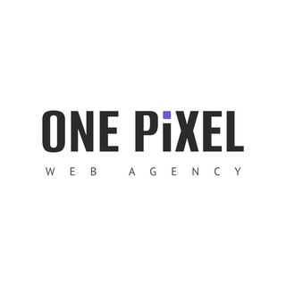Логотип @onepixelweb - One Pixel. Когда дизайн работает.