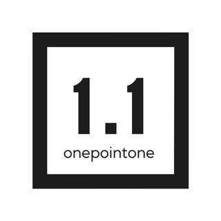 Логотип @onepointone_world - 1.1 ONEPOINTONE