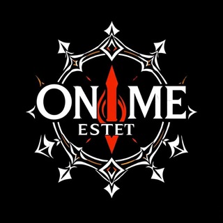 Логотип @onime_estet - ༒ 𝐎𝐍𝐈𝐌𝐄 𝐄𝐒𝐓𝐄𝐓 ༒ | Арты | Авы | Обои | AI