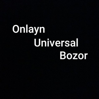 Логотип @onlaynuniversalbozor - OnlaynUniversalBozor