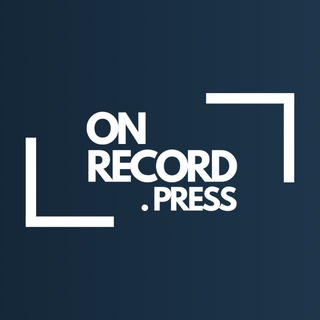 Логотип @onrecordpress - On Record