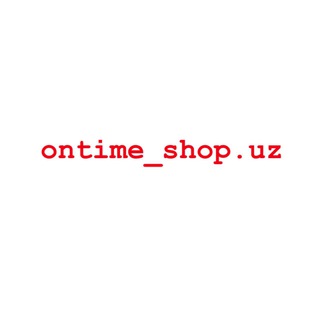 Логотип @ontime_shop - onTime_shop.uz