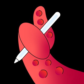 Логотип @op_design - Рисуем лапками