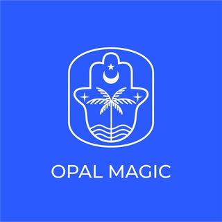 Логотип @opalmagic - OPAL MAGIC 💙🌴