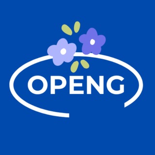 Логотип @open_eng - Открытый Английский