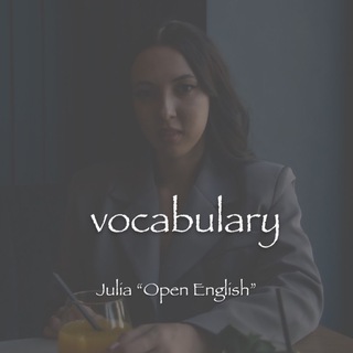 Логотип @openenglish_sch - Vocabulary B2-C2 | Английский язык