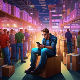 Логотип @optovik_postavka - ТОВАРКА - ЧАТ