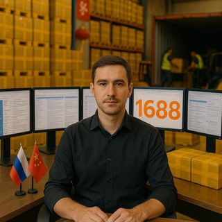 Логотип @opts1688 - Байер 1688 | Опт с 1688 | Офис в Москве | Склад в Китае | Доставка из Китая под ключ