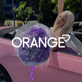 Логотип @orange_smr - Цветы и точка. Самара ORANGE