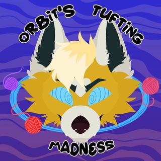 Логотип @orbitstuftingmadness - 🧶 Orbit's tufting madness 🧶