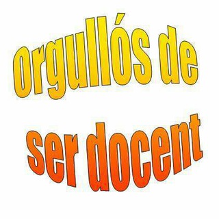 Логотип @orgullosdeserdocent - Orgullós de ser docent