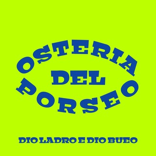 Логотип @osteriadelporseo - 👅🍻Osteria Del Porseo🍺💀