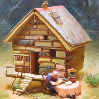 Логотип @ourbookhome - #книжное_убежище