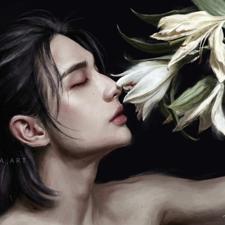 Логотип @ovalina_art - Художник от слова «худо»