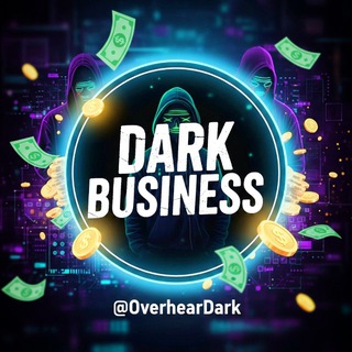 Логотип @overheardark - 🐈‍⬛ DARK BUSINESS 🐈‍⬛