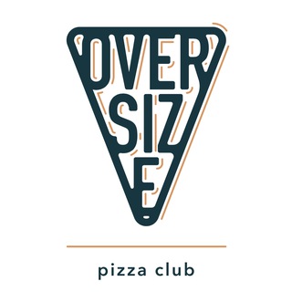 Логотип @oversize_pizza - OVERSIZE pizza club