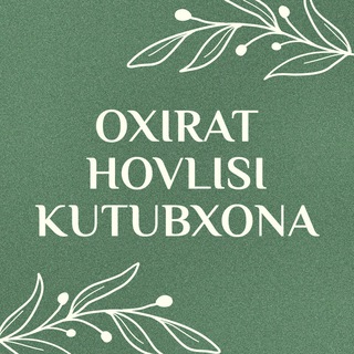Логотип @oxirathovlisi_kutubxonasi - Oxirathovlisi kutubxonasi