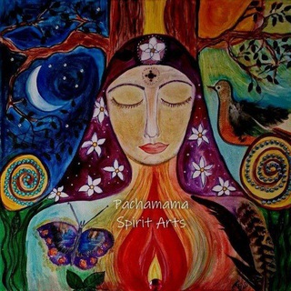 Логотип @pachamamaspiritart - ✨ Heilsteine ✨ Kristalle ✨ Pachamama Spirit Arts ✨ Lichtbringer ✨